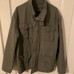 Men’s military green jacket